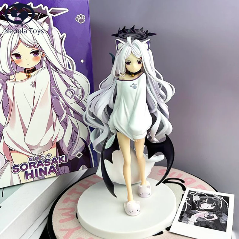 

Синий архив Sorasaki Hina, фигурка, статуя из ПВХ, милая девушка, аниме-фигурки, модель куклы, коллекция украшений комнаты, игрушки, рождественские подарки