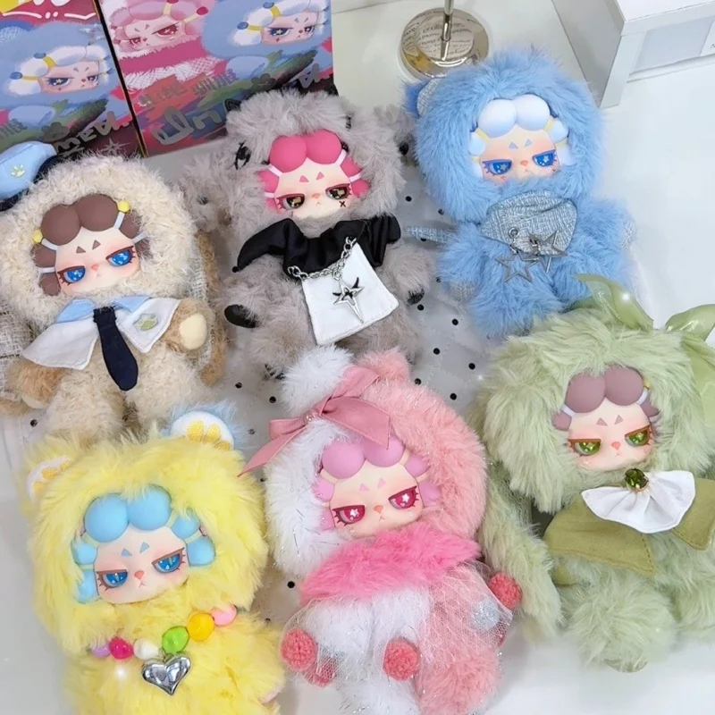 

Горячая новинка: Оригинальная серия Gyun Candy Land – Слепая коробка-сюрприз с виниловой плюшевой куклой-подвеской Gyun, украшение для комнаты, игрушка-талисман в виде овечки G