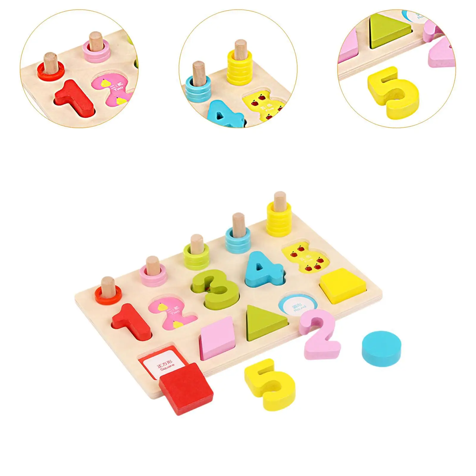 Kinder Nummer Matching Board Kinder lernen Puzzle für Homes chooling