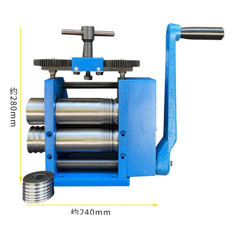 120mm Europe Manual Rolling Mill Jewelry Making   Roller for Gold