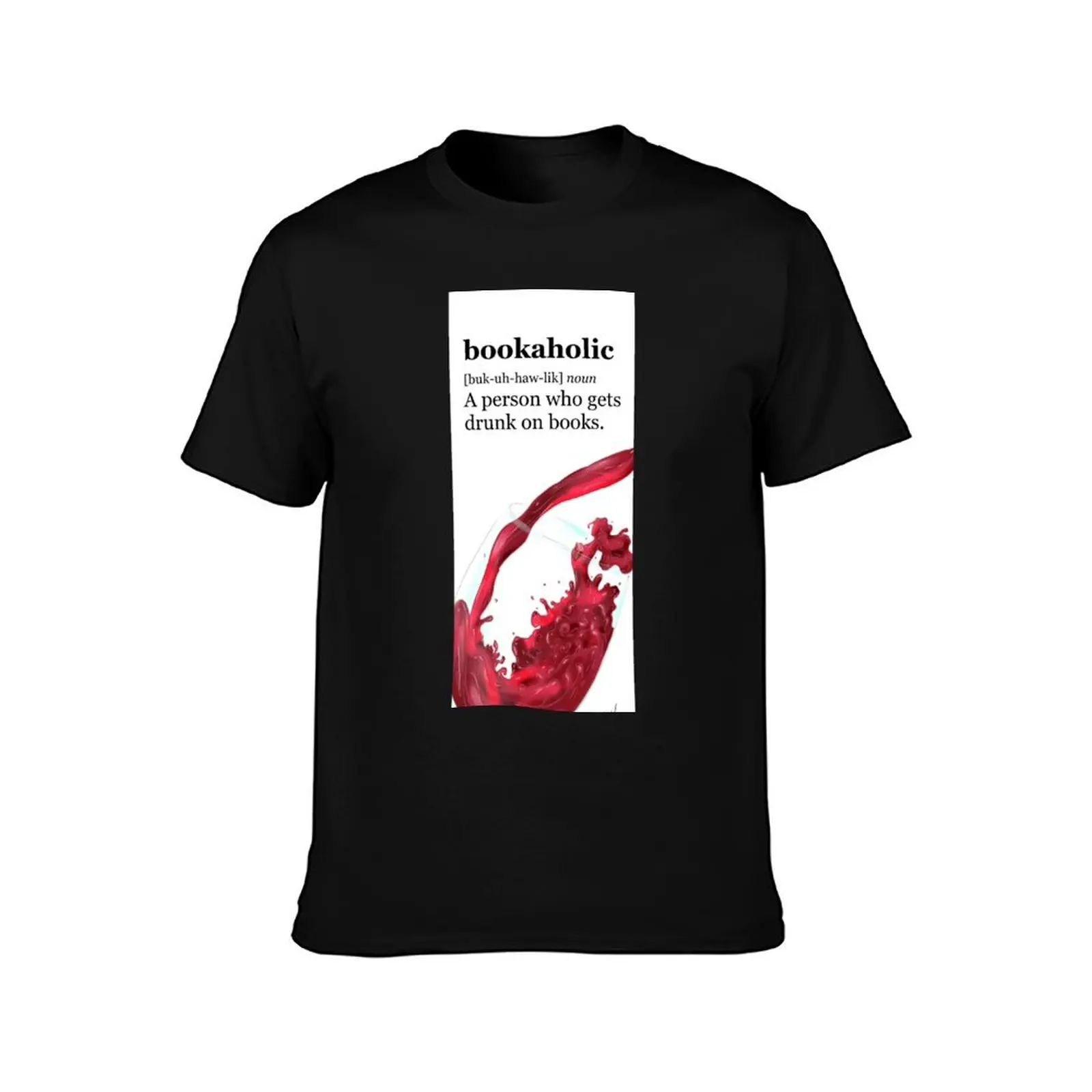 Bookaholic T-Shirt quick-drying basketball graphic tees anime tshirt boys whites Men's clothing