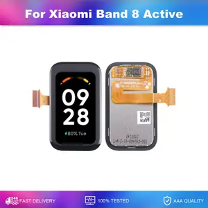 Bilashmart Original AMOLED Xiaomi Mi Band 8 Active Smart Bracelet LCD Display Touch Screen Digitizer Assembly Xiaomi Band 8 Active
