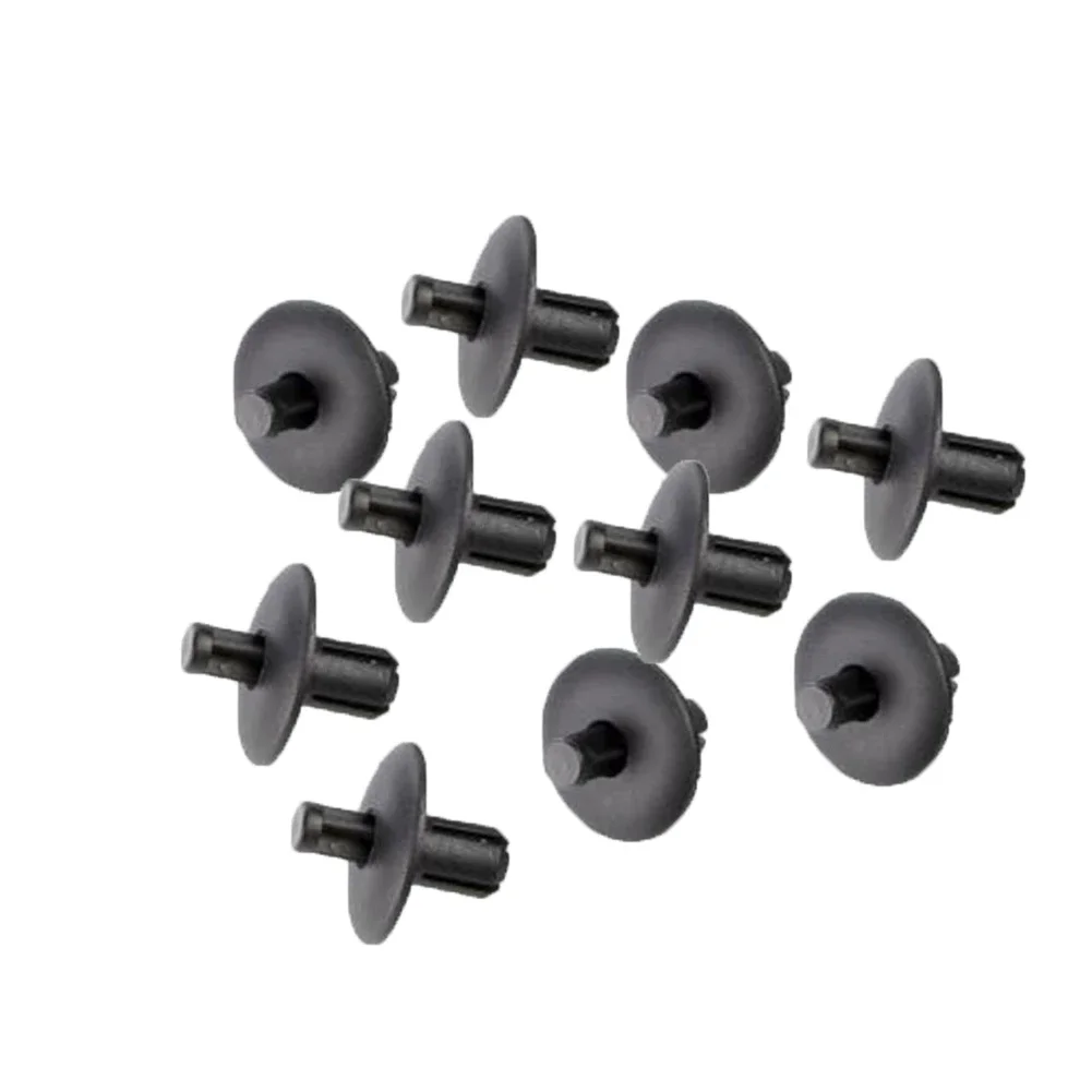Clips de fixation de plaque de couverture de voiture, 10 pièces, pour Audi A2 A4 A5 A8 Q3 Q5 S4 S5 S8 TT TTS Volkswagen CR7 4D 0807300 Accessoires de clips pour le corps
