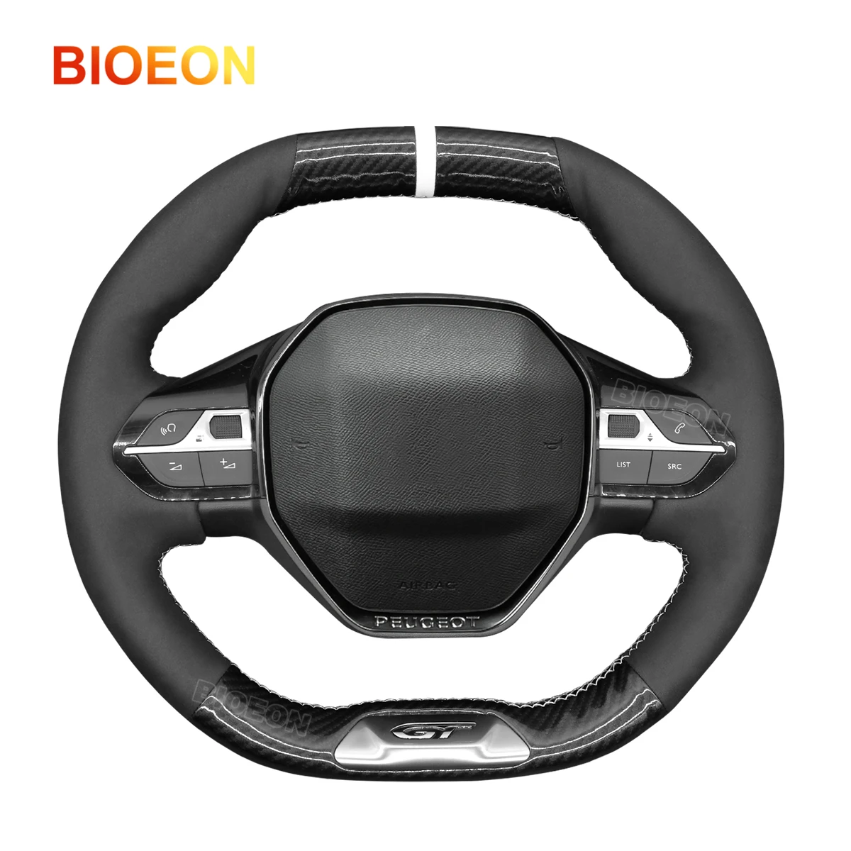 

Bioeon искусственная кожа из углеродного волокна замша для Peugeot 208 (GT/GT Line)308 SW 2008 3008 508