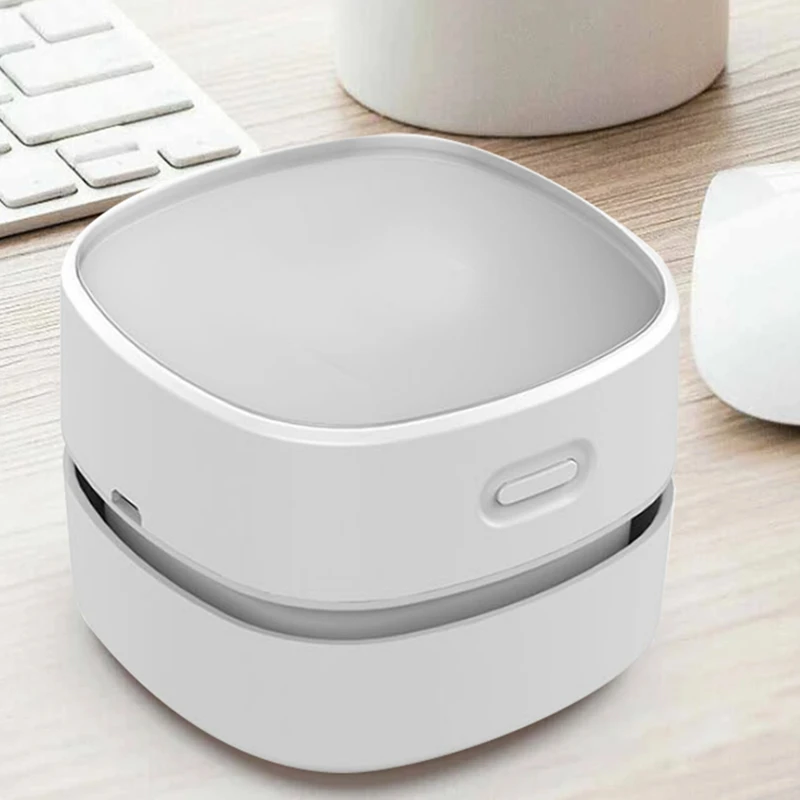 Desktop Vacuum Cleaner Mini Vacuum Cleaner AA Batteries High Suction Durable For Desktop Drawer Countertop Durable Easy To Use