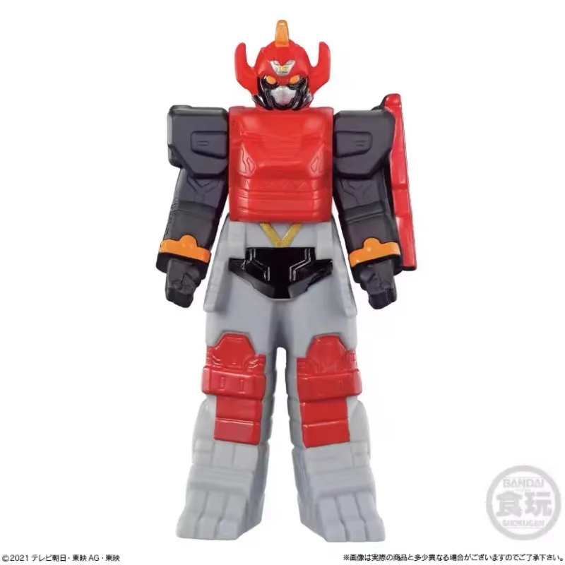 Bandai Kikai Sentai Zenkaiger pembuka makanan dan bermain plastik lembut Caesar Action figure mainan anak-anak hadiah ulang tahun