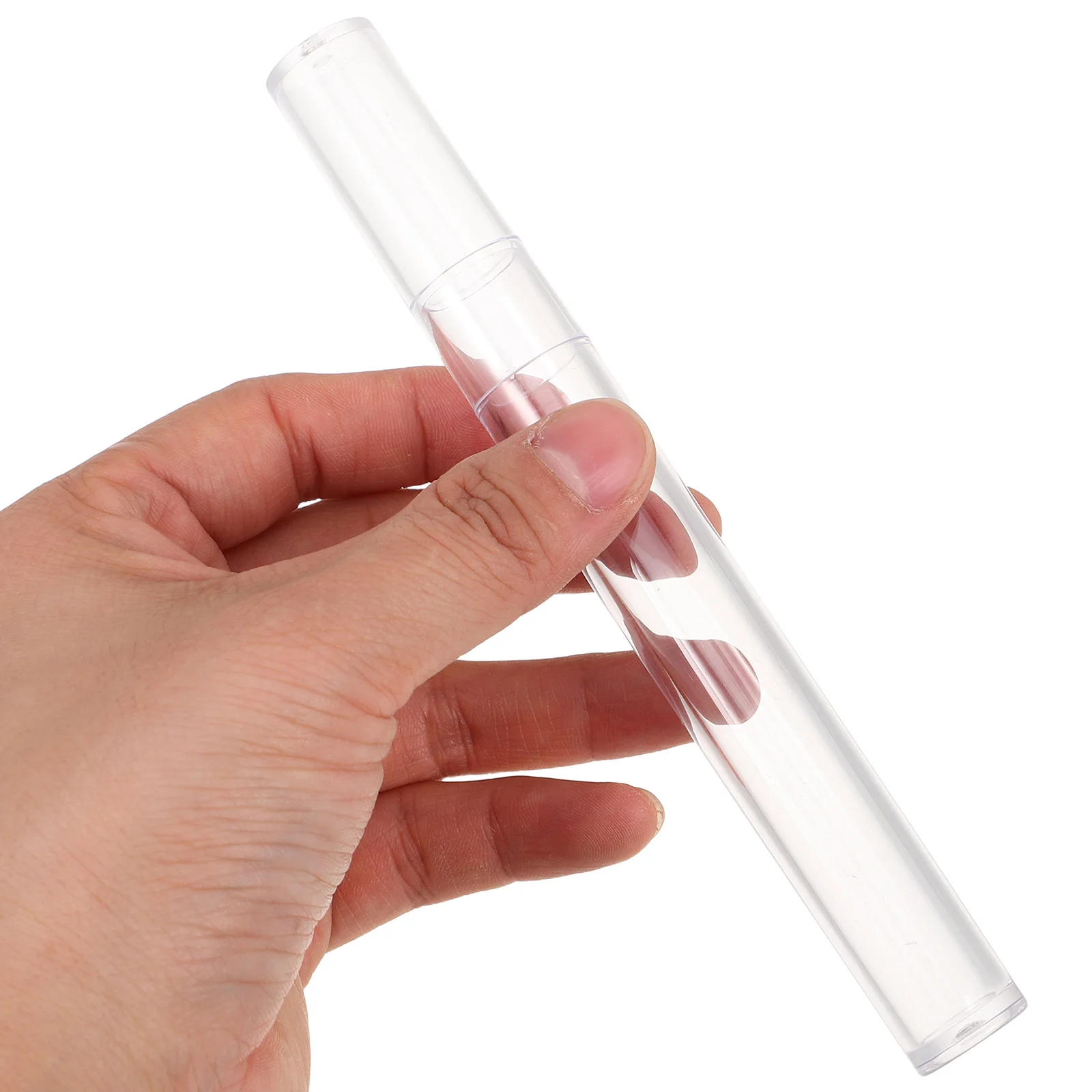 5 stuks opslagbuis transparant pincet organisator waterdicht wimper gereedschap geval reizen manicure houder pincet houder