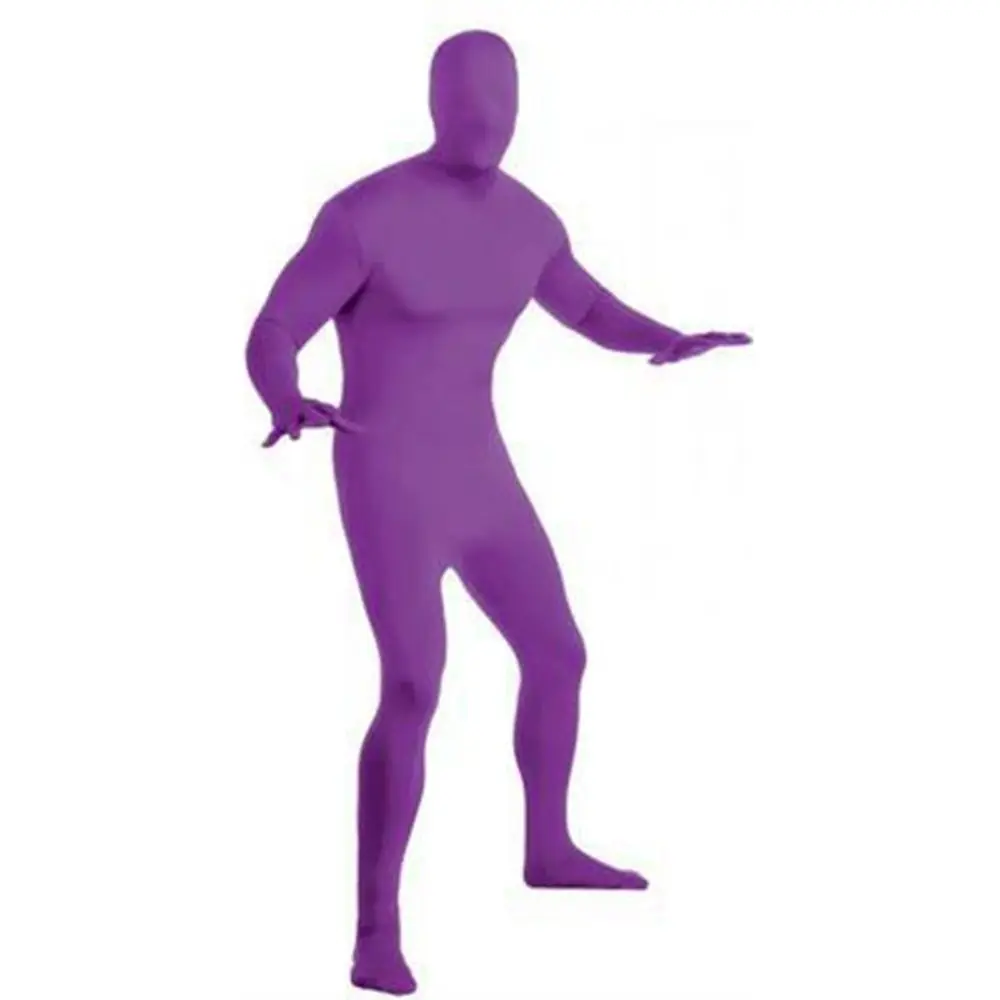 

Invisibility Cloak Adult Zentai Spandex Suit Jumpsuit Full Body Suit Costumes Outfit Multi-color Skin Tight Bodysuit Men