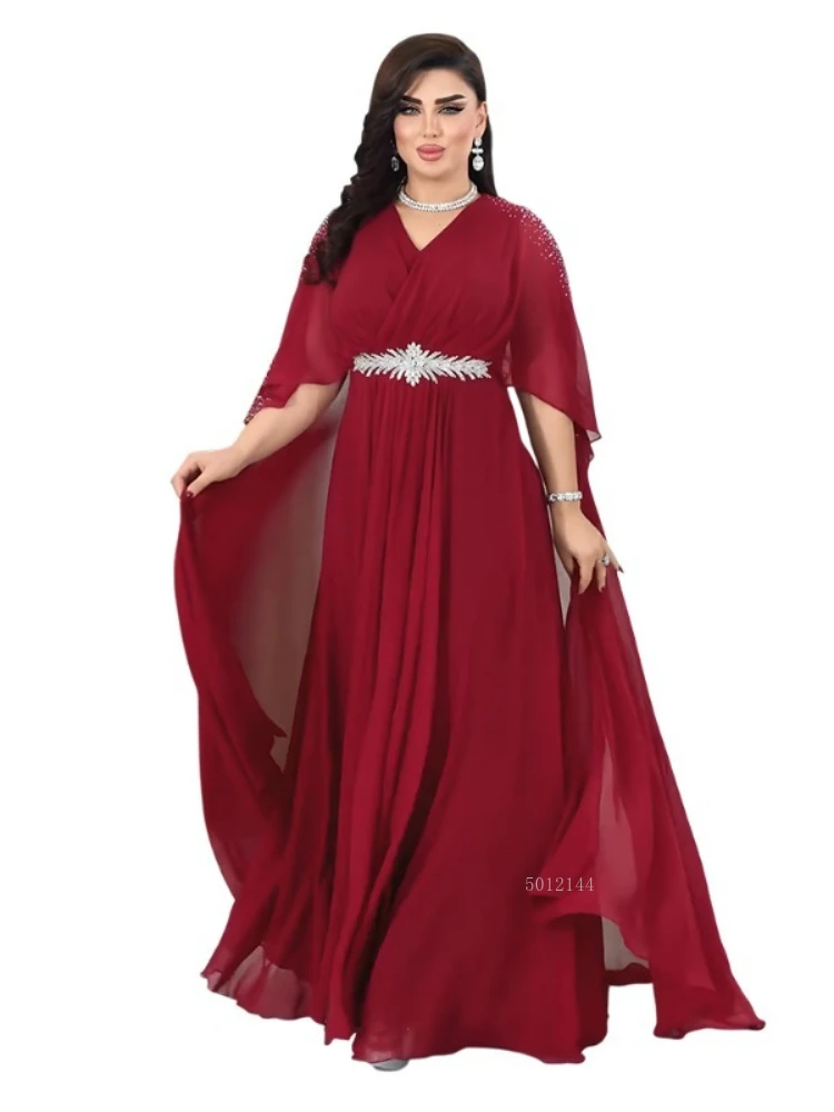 

Abayas for Women Dubai Luxury 2026 African Muslim Fashion Dress Caftan Marocain Evening Party Long Dresses Robe Djellaba Femme