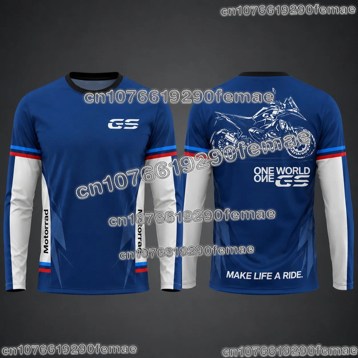 Hot Sale R1300GS Adventure Motorcycle Riding Long Sleeve Shirt Men Summer Daily Outdoor Touring Comfortable Casual Top