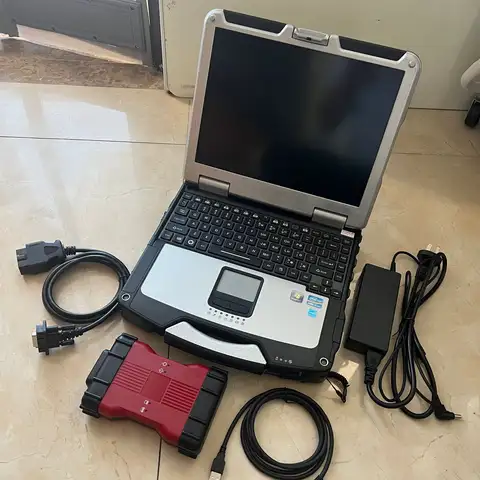 VCM2 IDS Full Chip Diagnostic Tools OBD2 Scanner Multi-language VCM PRO IDS Professional Program For Ford For Mazda With Laptop