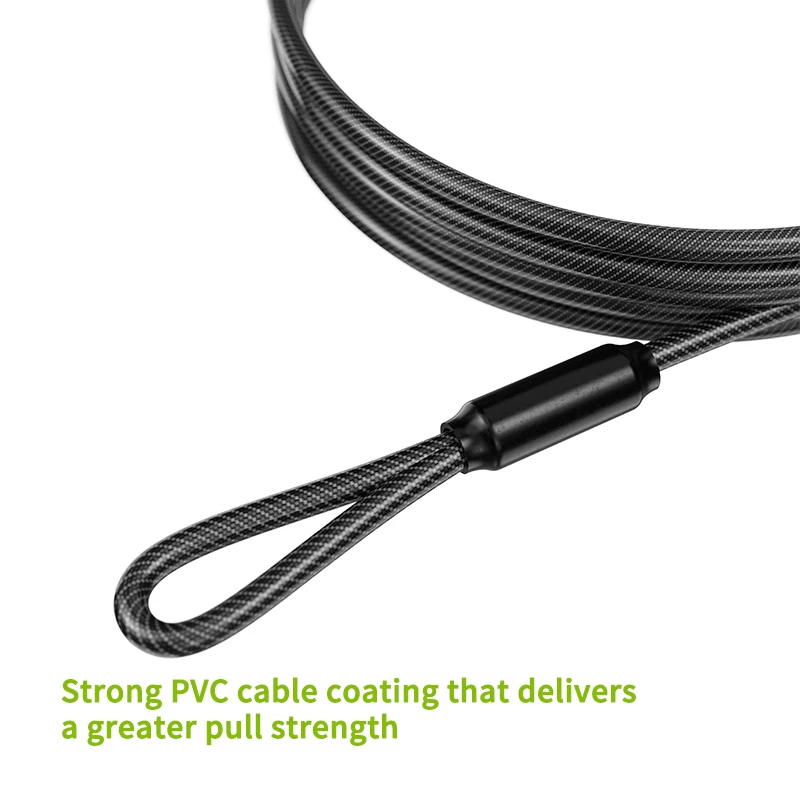 1.8m Laptop Key Lock Anti-Theft Security Cable for Dorm & Store, Back to School Essential