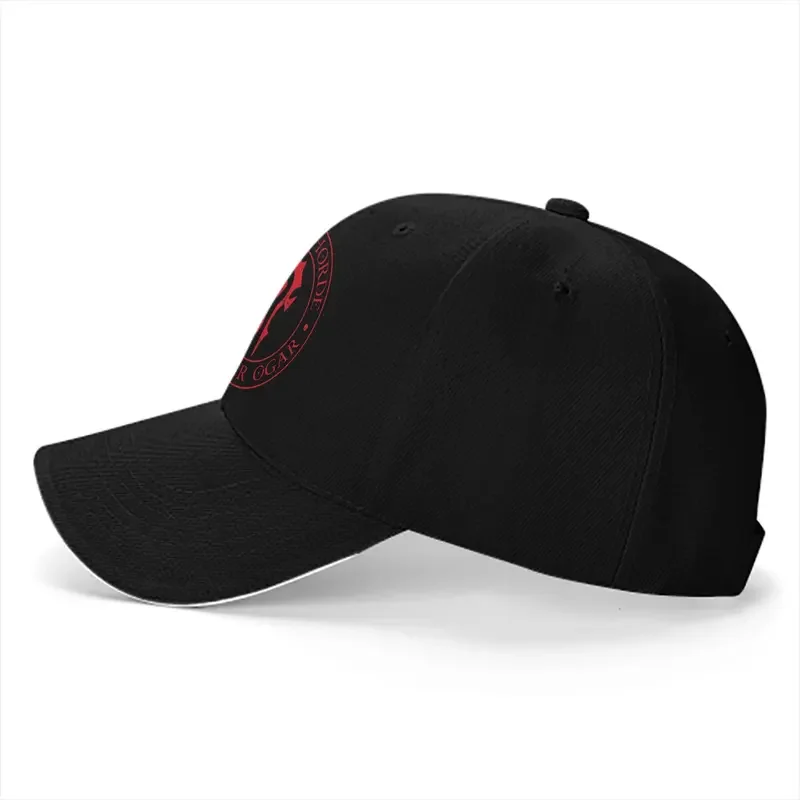 Y2K Color Dad Hats For The Horde Casual Hat Sun Visor Caps World Of Warcraft Peaked Cap