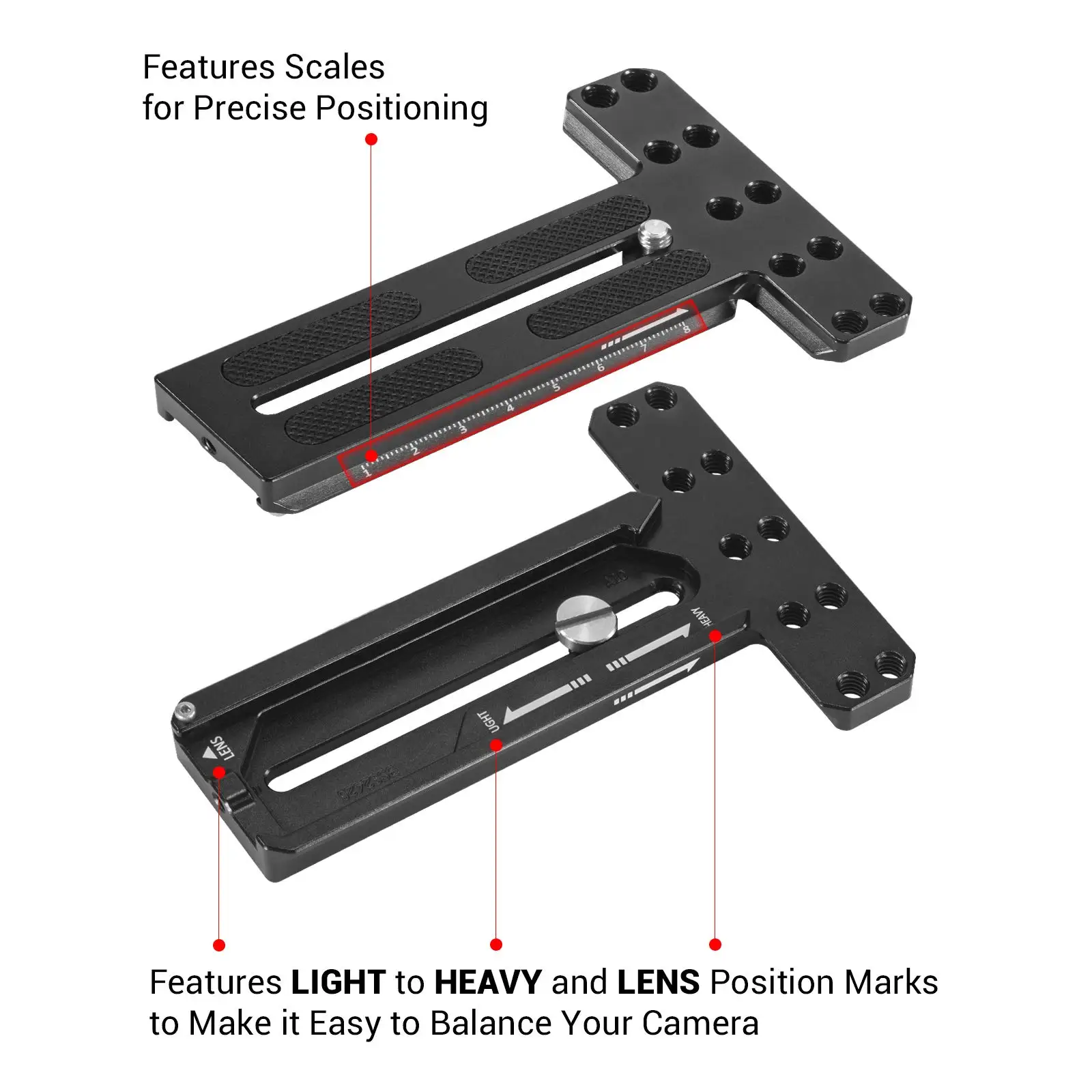 SmallRig DSLR Camera Gimbal Ronin SC Plate Counterweight Mounting Plate for DJI Ronin-SC Stabilizer fr Video Balance Adjust 2420