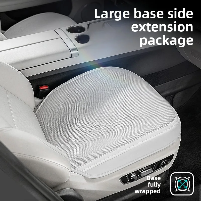 Universal Breathable Latex Car Seat Full Cover Non-slip Luxury Sedan SUV Rams Latex Seat Cushion Car Seat Full Cover Protection
