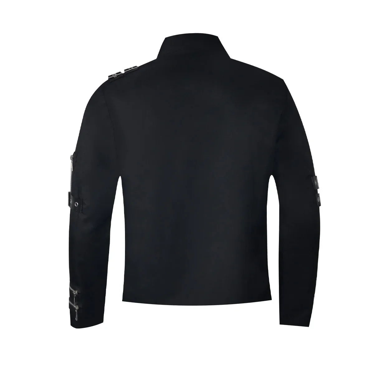Michael Jackson Cosplay-Kostüm BAD Punk-Jacke Schwarze Schmale BAD-Jacke Kostümkleidung für Männer und Teenager, die Stars lieben und Nachbildungen erstellen möchten. – Detail 6