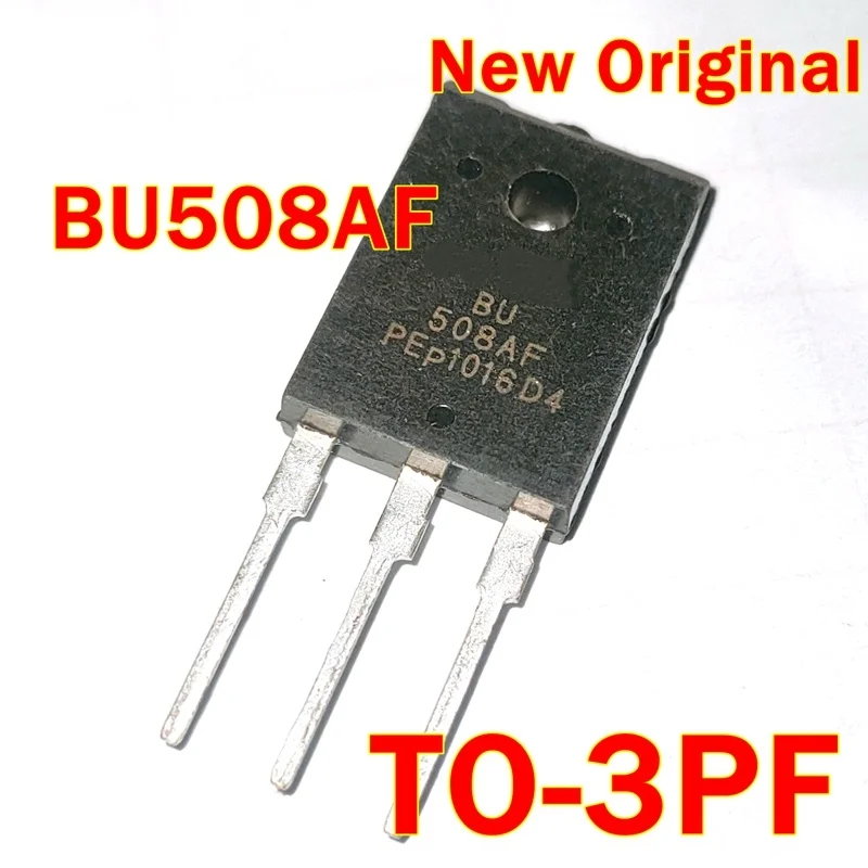 1pcs to 100pcs BU508AF TO-3PF New Original HIGH VOLTAGE FAST-SWITCHING NPN POWER TRANSISTORS