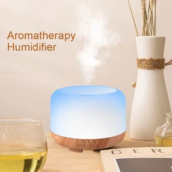 Aroma Diffuser Air Humidifier 300ML Ultrasonic Cool Mist Maker LED Essential Oil Mute Color Aromatherapy Machine