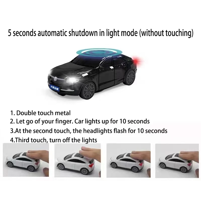 For Volkswagen GolfCart Key Case Buggy Car Model Case Remote Control Protector Key Chain Accessories Surprise Gift Decoration