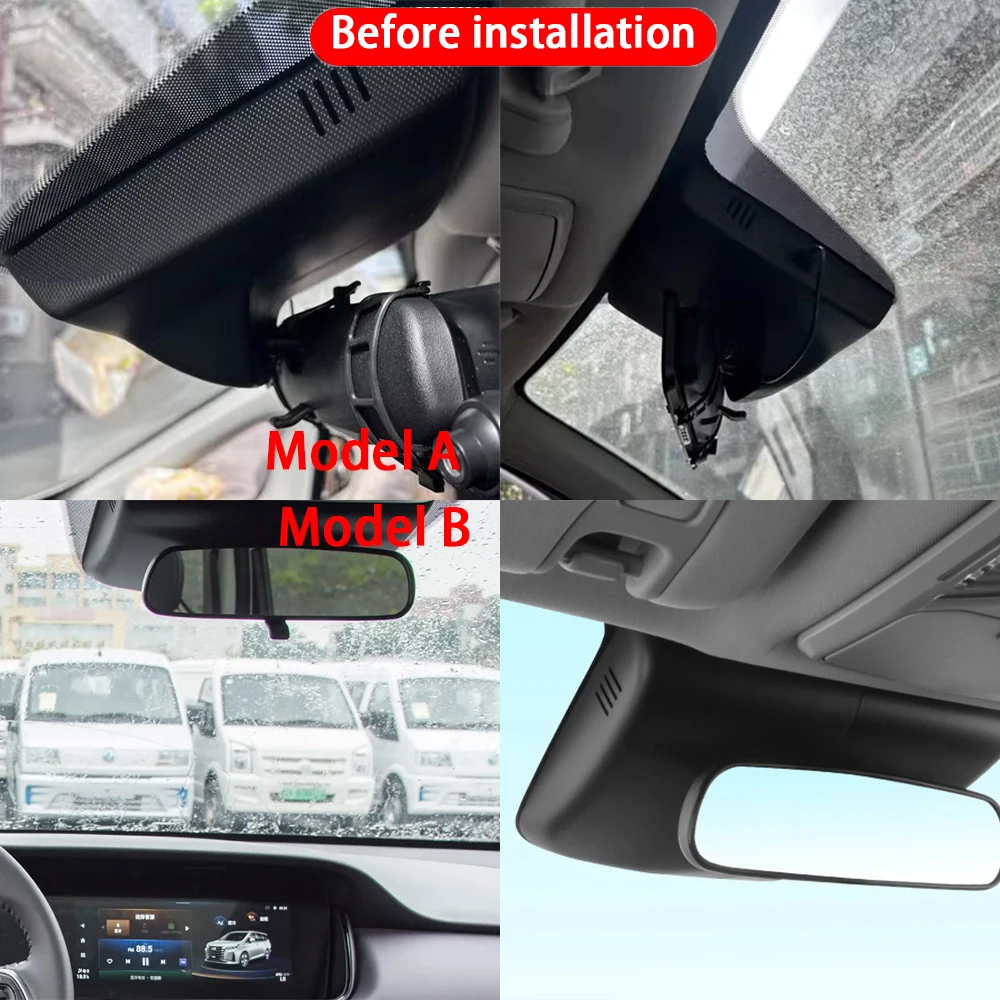 for Trumpchi GAC M6 GM6 GN6 Pro Max 2018-2025 4K 2160P Dash Cam Front Rear Car Camera DVR Wifi Plug & Play Video Recorder