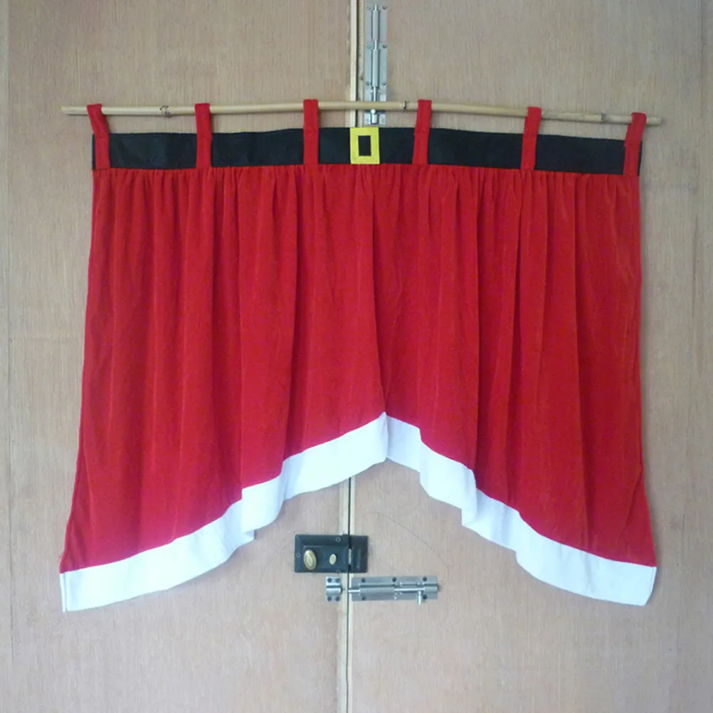 

Christmas Curtain High- -Resistant Fade-Proof Decorative Window Drapery for Nursery Kids Room Living Room Bedroom