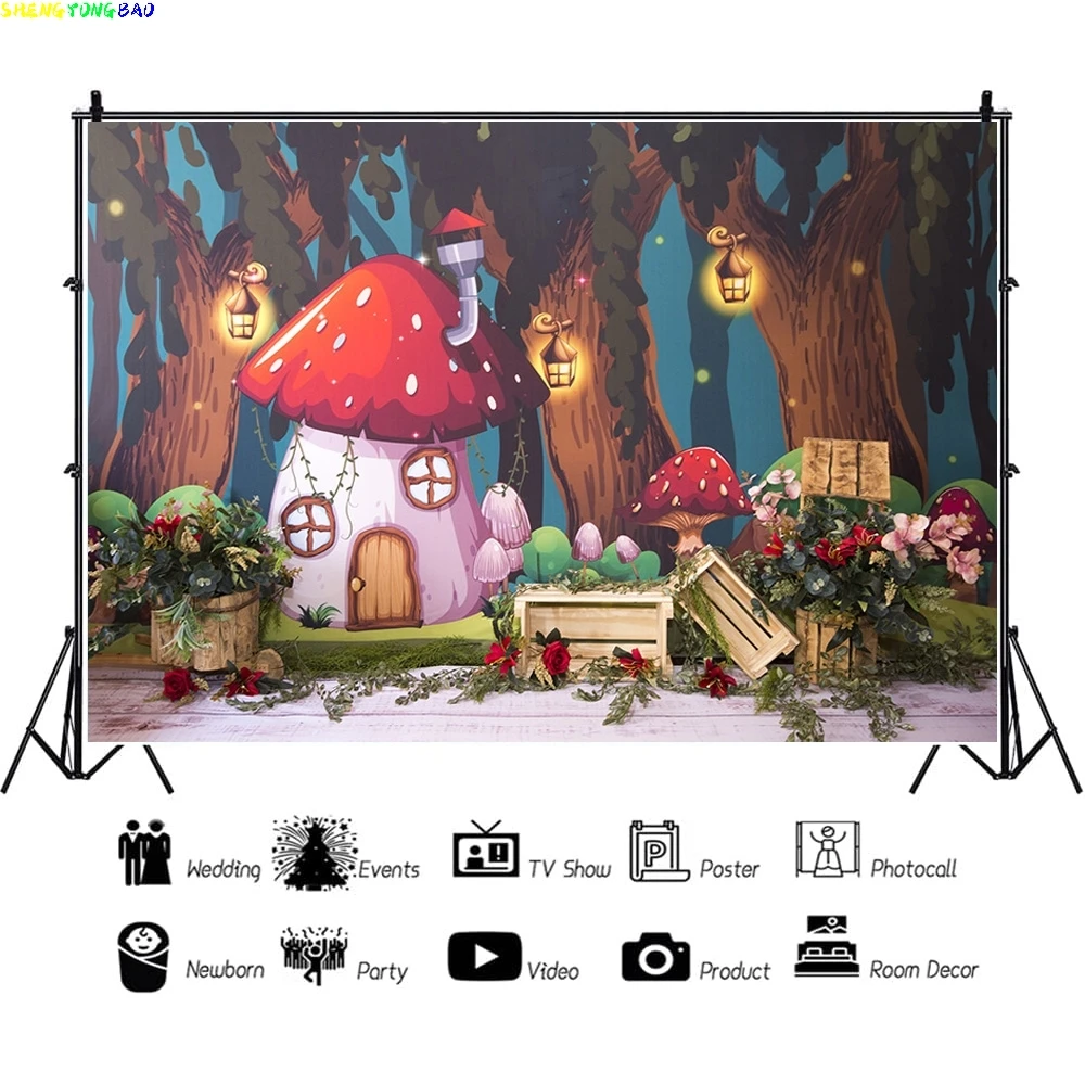 Vinyl Custom Newborn Dream Fairy Tales and Baby Cradles Baby Blanket Photography Studio Photography Background Props  ET-03