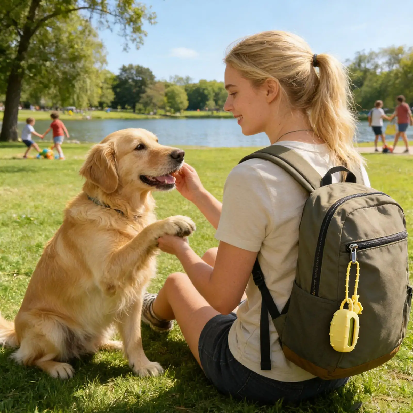 Dog Poop Bag Holder Silicone Cactus Puppy Pouch Potty Carrier Built-in LED Light Dog Bag Holder For Walking Backyard Trail