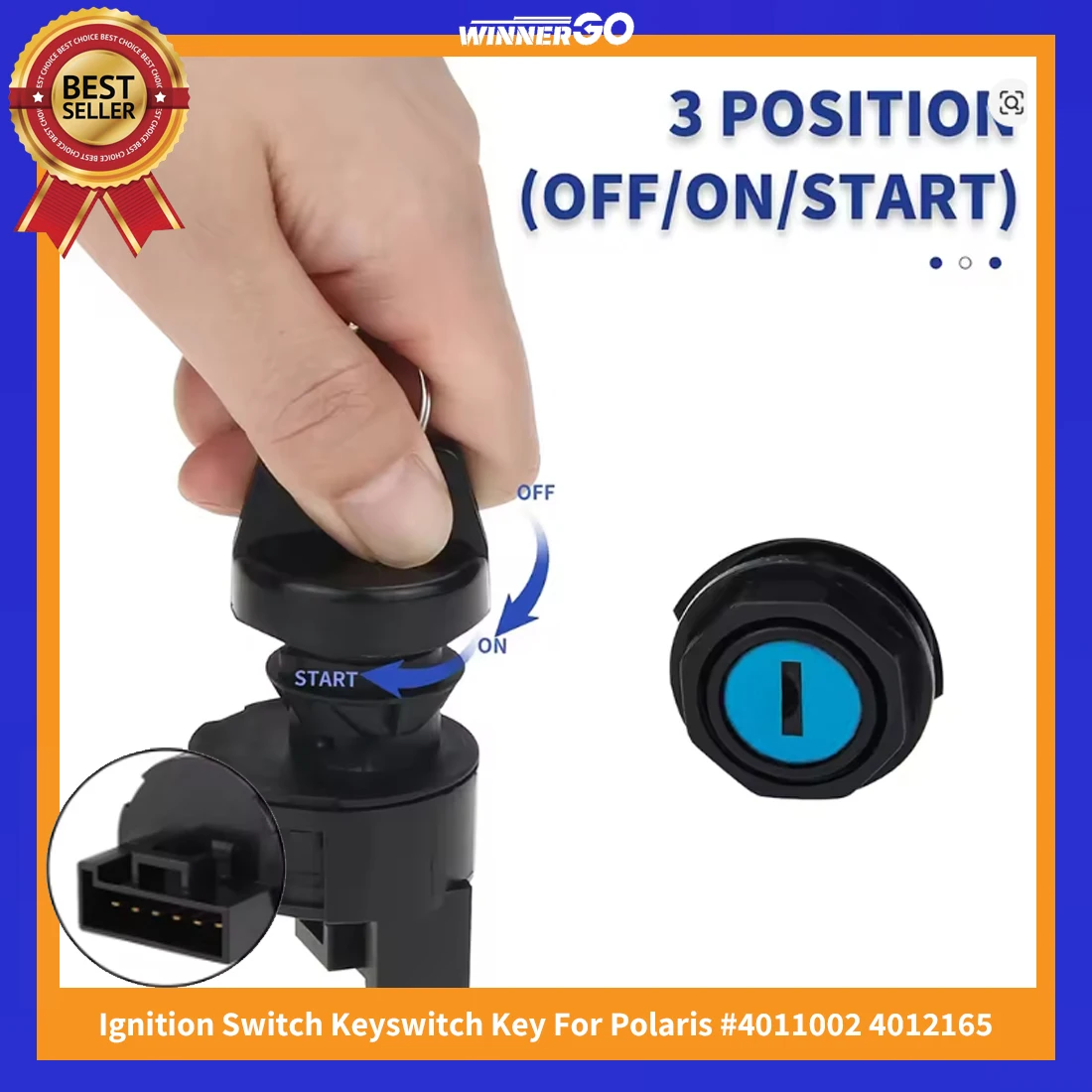 Рисунок 6 - 6-контактный ключ зажигания UTV