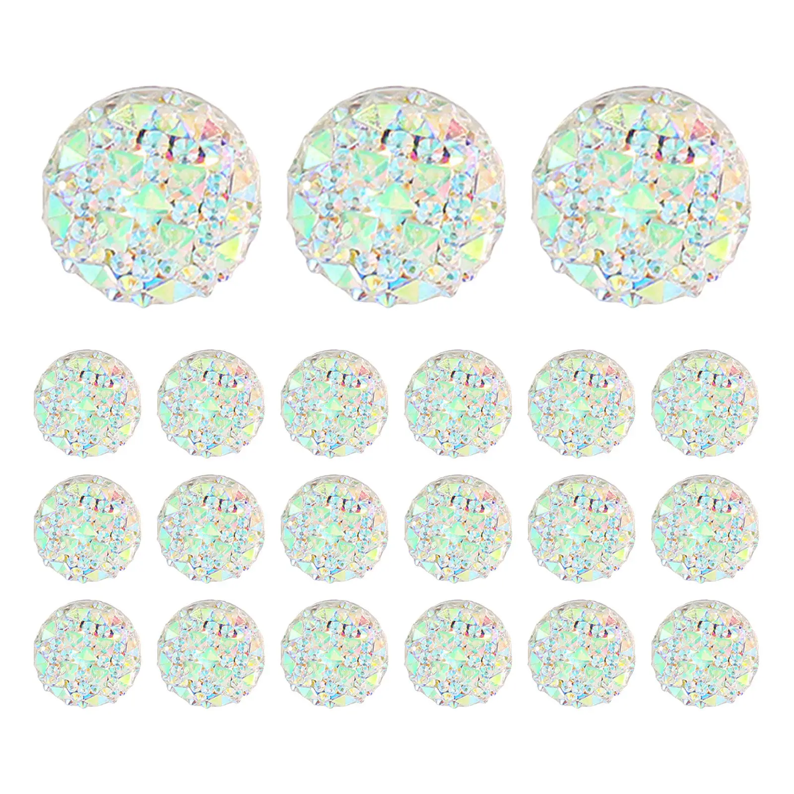 

40 шт. креативных кнопок-гвоздиков со стразами и блестками, декоративные кнопки для пробковой доски, аксессуары для офисной доски объявлений