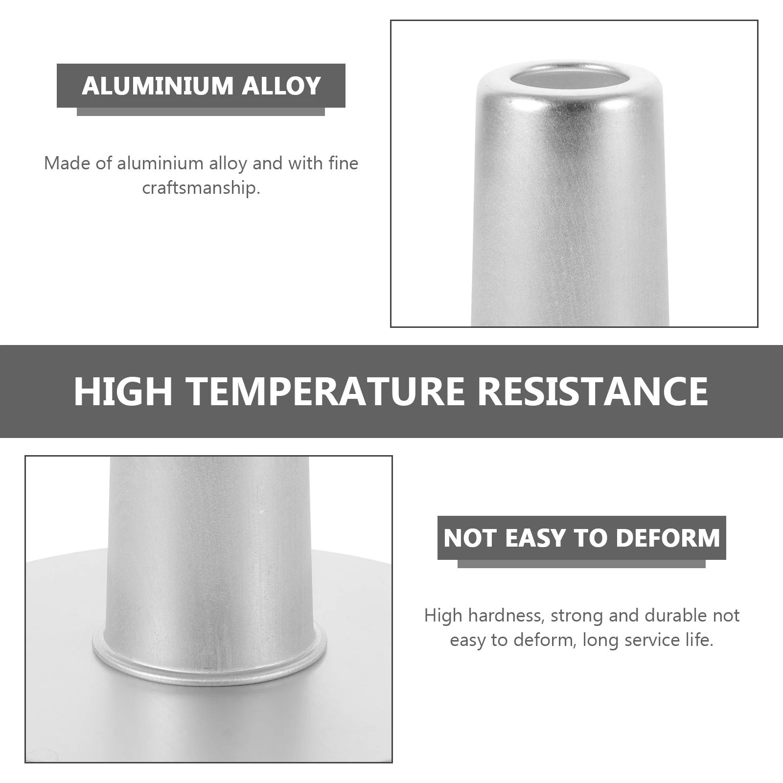 

Cake Mold Aluminum Alloy DIY Baking Supplies Practical for Home Kitchen Bakery Cake Pan Mould Baking Supplies