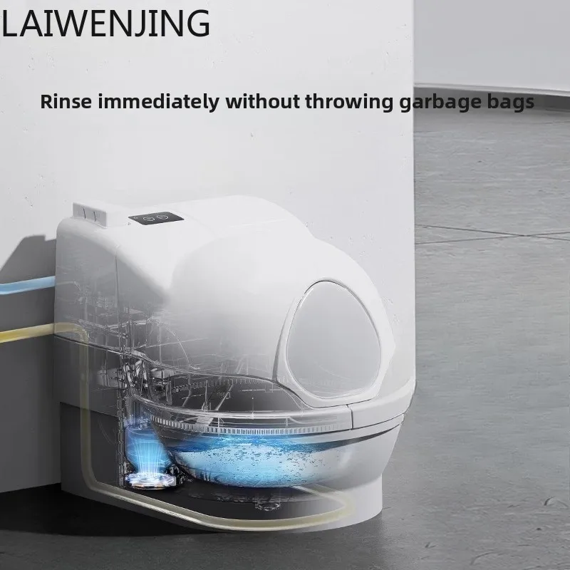 

MJY automatic intelligent cat litter basin flush cat toilet electric cleaning and shoveling machine