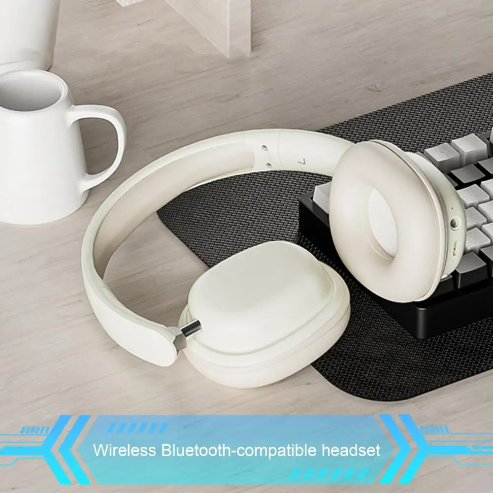 Wireless Headphones High-speed Wireless Headphones with Sound Premium Wireless Over-ear Noise Cancelling Headphones for Gaming