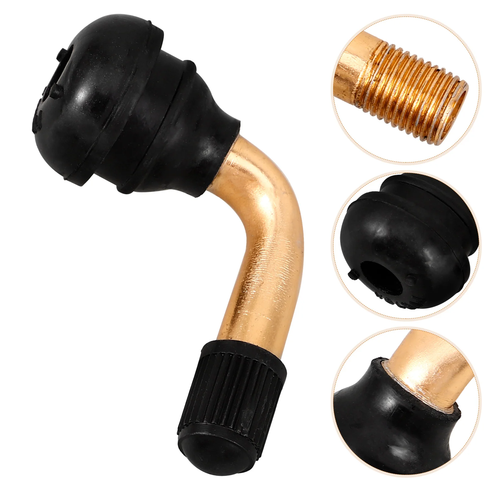 

Stem Tire Valve Stem Extender 45 Degree Bent Mouth Durable Rubber Easy Install Compatible With Atv Motorcycles Wheel Tire Valve