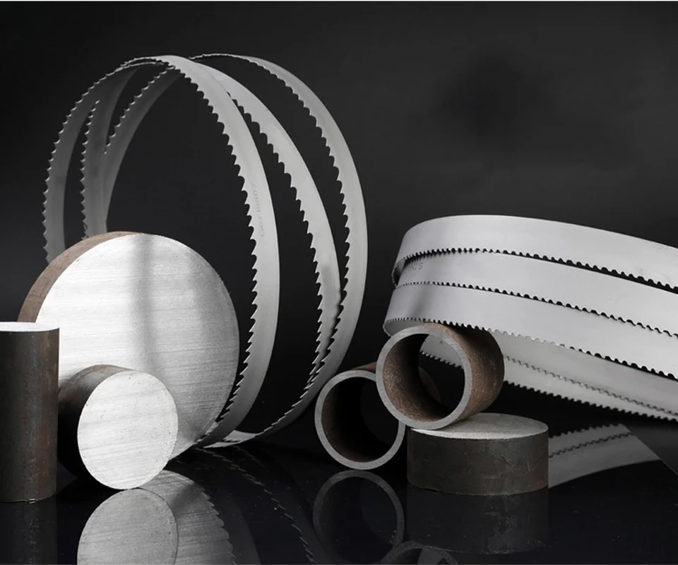 Super Sharp Band Saw M42 Bi-metal Band Saw Blades Used for Cutting Ferrous Non-ferrous Metal for Metal Cutting Vertical Saw