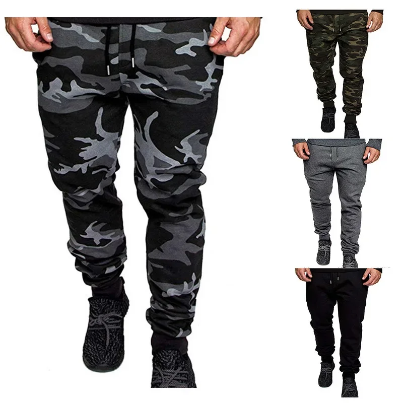 

2023 Men's Autumn and Winter New Fashion Versatile Sports Casual Drawstring Pocket Pencil Pants