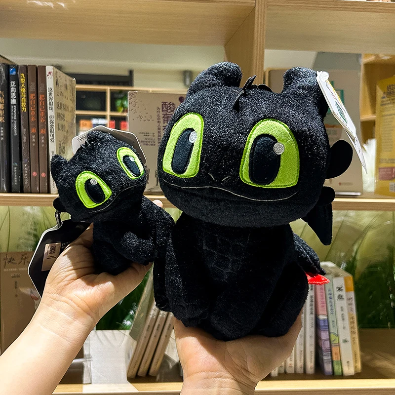 

﻿Universal Studios How to Train Your Dragon Plushie Taming Expert Toothless Plush Doll Pendant Bag Cool Night Evil Doll Gift