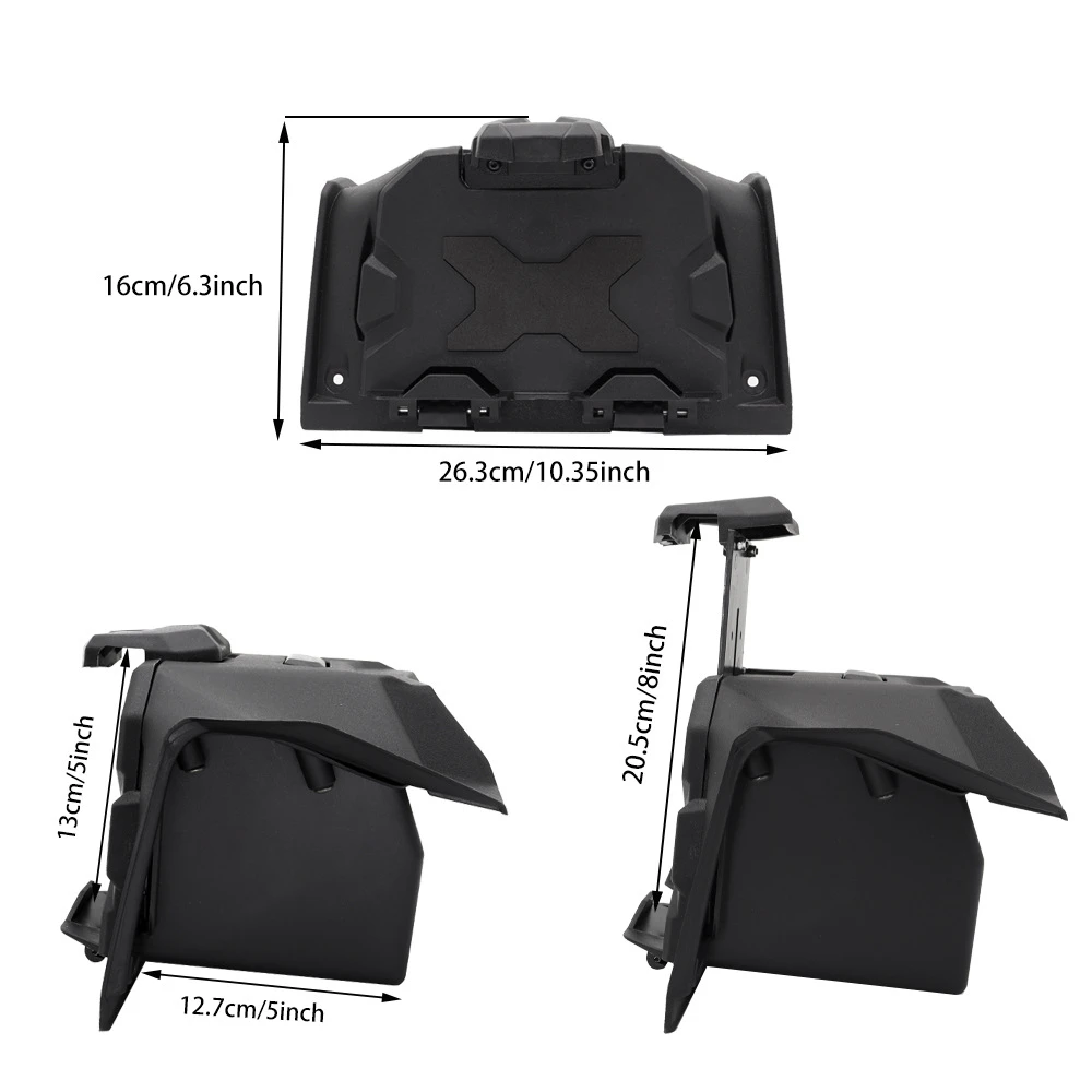 Tablet Holder Sporty Electronic Device Mount with Storage Box Phone Mount Tablet Holder