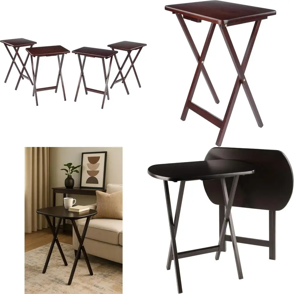 

Alex Multi-Purpose 4-Piece Snack Tray Collection: Stylish, Graceful, and User-Friendly