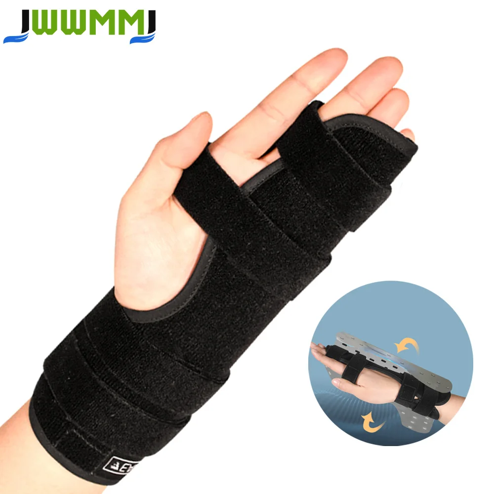 1Pcs Finger Splint Hand Brace For Boxer Fractures, Broken Ring, Little Finger Cast, Trigger Finger Immobilizer Straightener