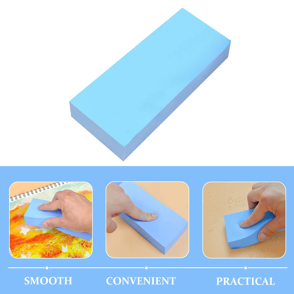 

Absorbent Painting Sponges Watercolor Sponge Blue High Density Single Artist Supplies Crafts Easy Clean Lightweight Travel