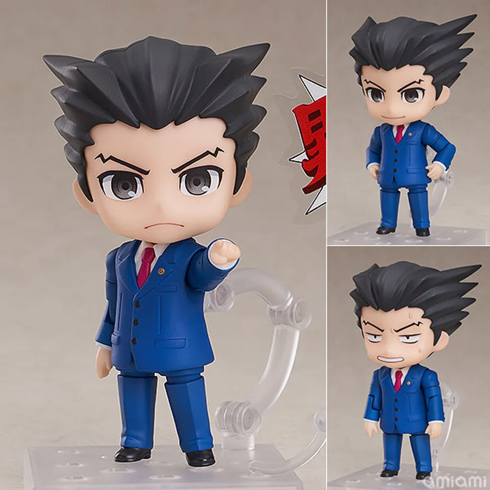 Ace Attorney Miles Edgeworth #1762 Phoenix Wright #1761 Anime Doll Action Figure PVC toys Collection figures