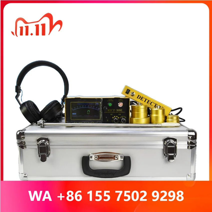 F 999 E water pipe leak detector water pipe/floor heating leak detection indoor water leak detector