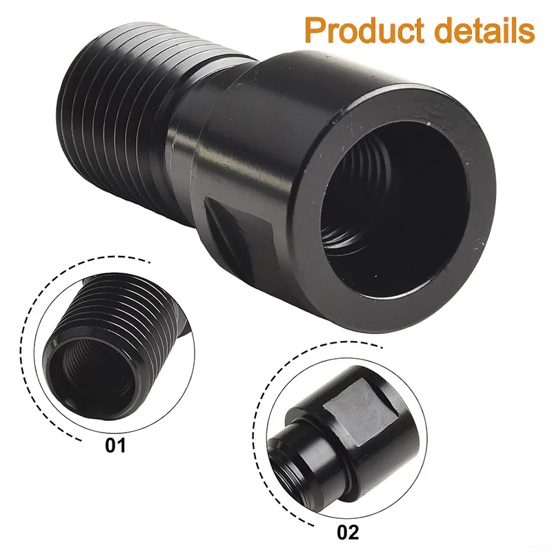 M22 to 1-1/4-7 UNC Thread Adapter Water Drill Connector Diamond Core Drill Thread Conversion Accessory