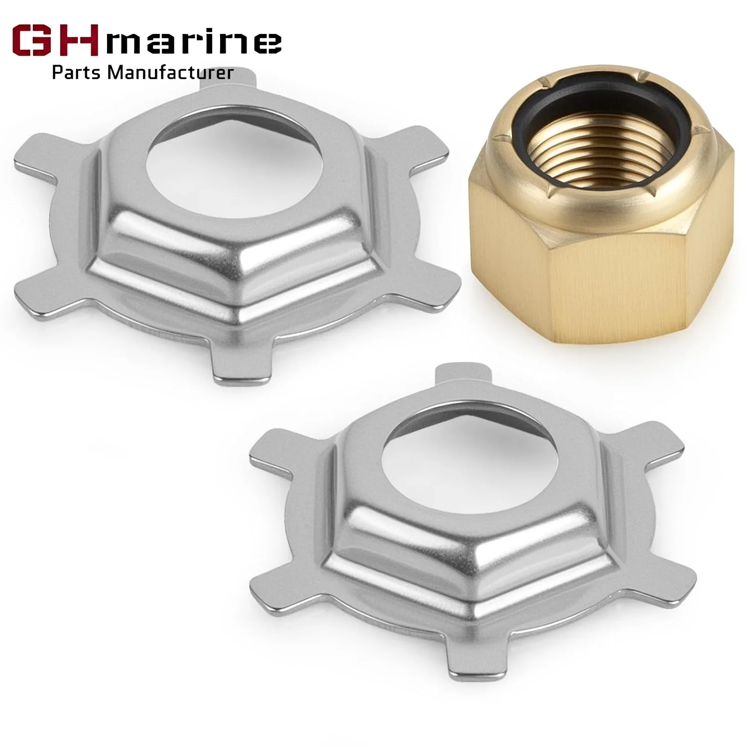 

Комплект гаек и шайб для гребного винта Mercury Mercruiser Bravo 1 2 3 (52707Q1, 11-52707Q1, 11-52707A1, 52707A2, 18-3701)