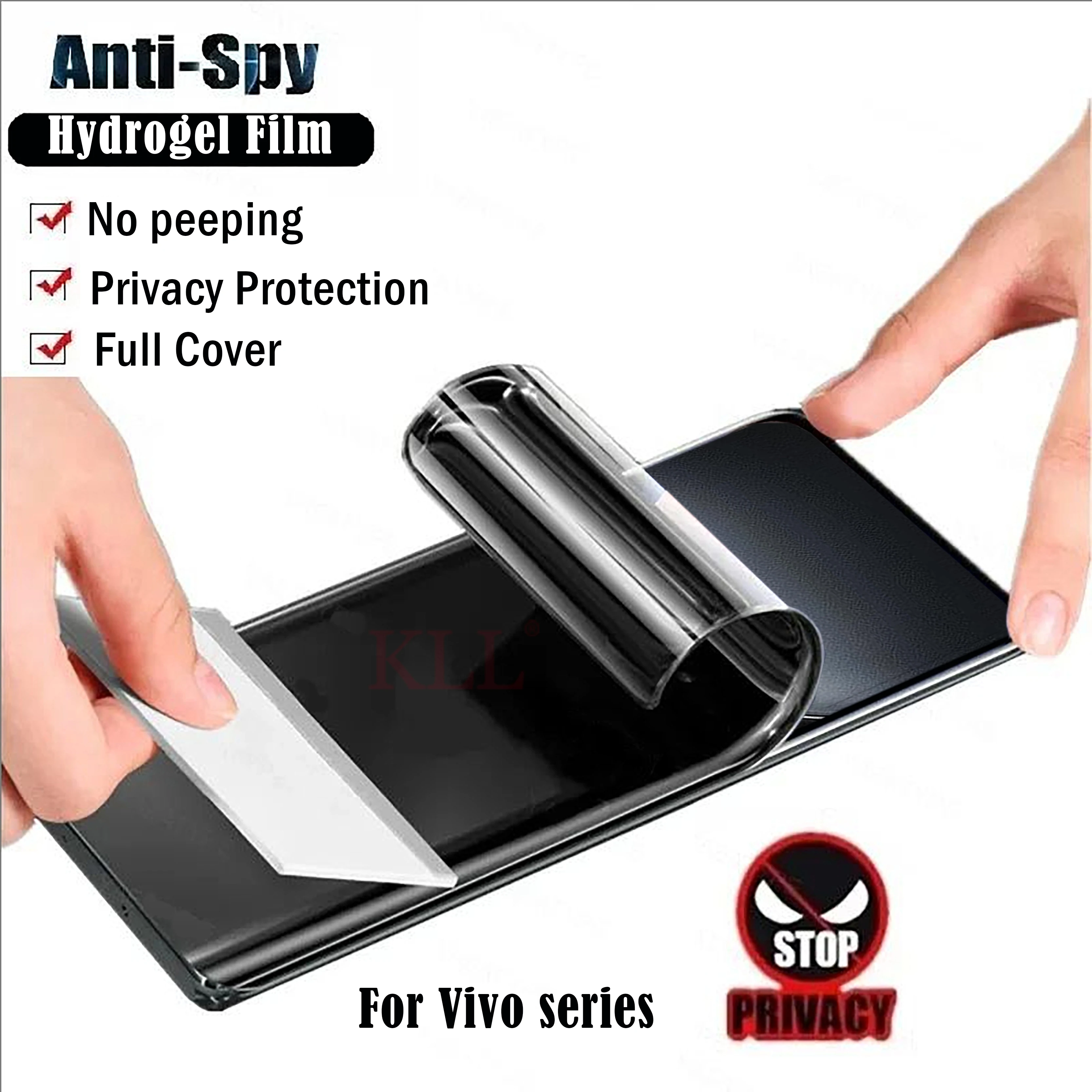 Anti Spy Privacy Silicone Soft Hydrogel Film for Vivo X100 Ultra X100S X90 Pro Plus V27 V29 V30 V40 Lite Screen Protector