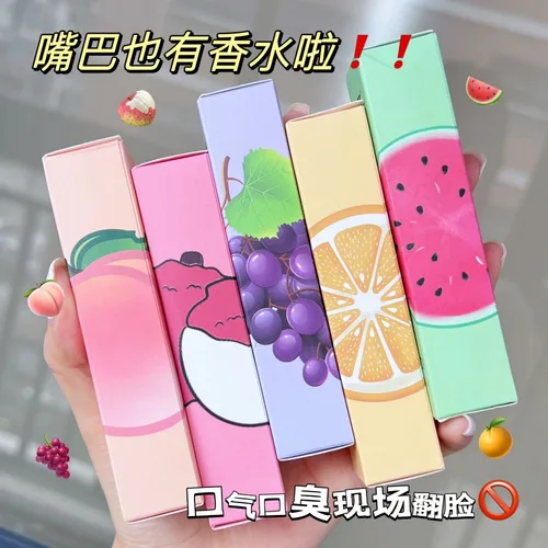 Imagen 2 del producto Spray refrescante bucal, sabor afrutado Natural, Spray para el cuidado bucal, portátil, de larga duración, elimina el olor bucal para ahumador, Осжитль Для Рта