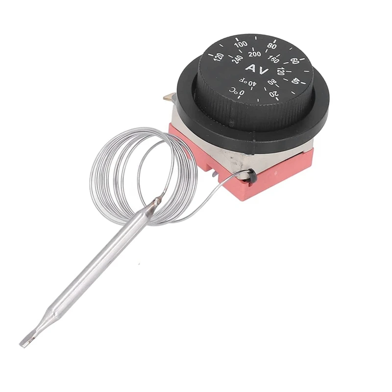 ABgaz-Ventilateur de refroidissement électrique réglable, interrupteur, 3 broches, kit de sonde de contrôle de température