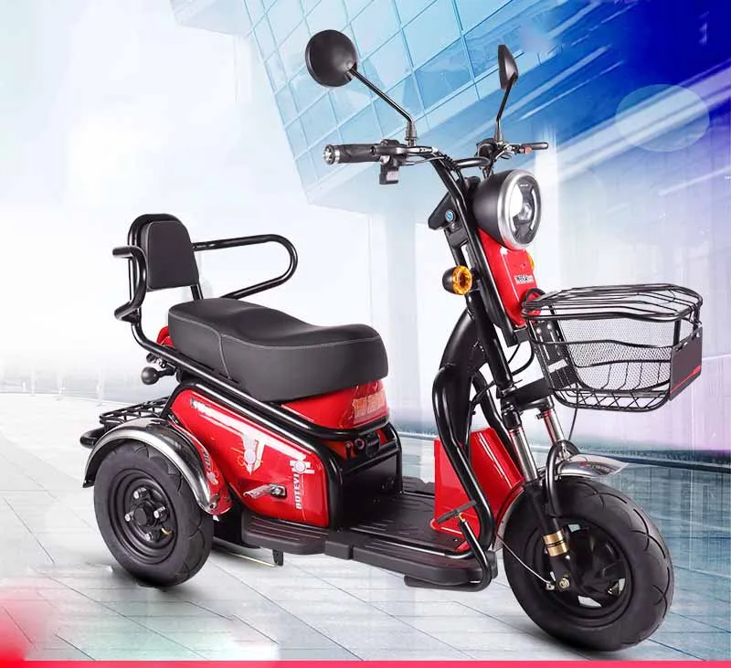 Well Priced Smart Enclosed Tricycles Three Wheel Adult Electric Tricycle For Disabled