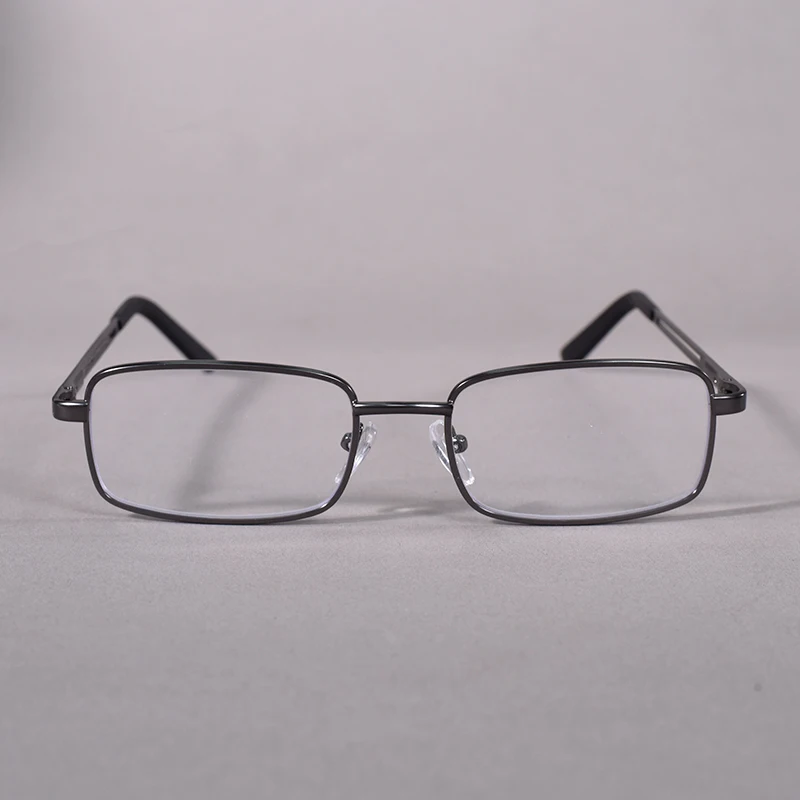 Männer Oversize Lesebrille Blau Licht Blockieren Brillen Brillen Metall Titan Brillen Rahmen Für Business + 100 – Detail 13