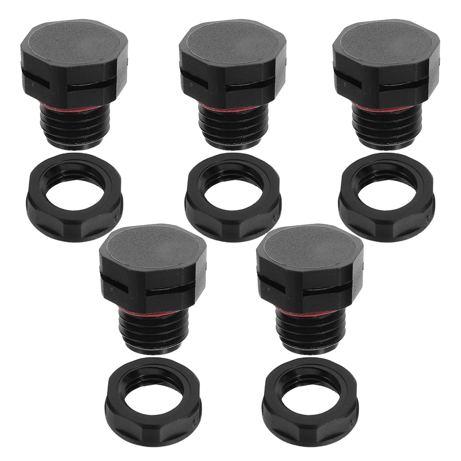 5Pcs IP68 Waterproof Breather Screw M12x1.5 Pressure Reducing Valve Air Vent Breather Plug Electrical Enclosure Moisture Control - view 4